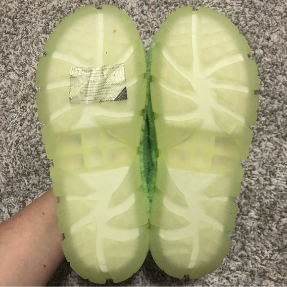 Ugg Plush Platform Slides Slippers - Picture 7 of 8